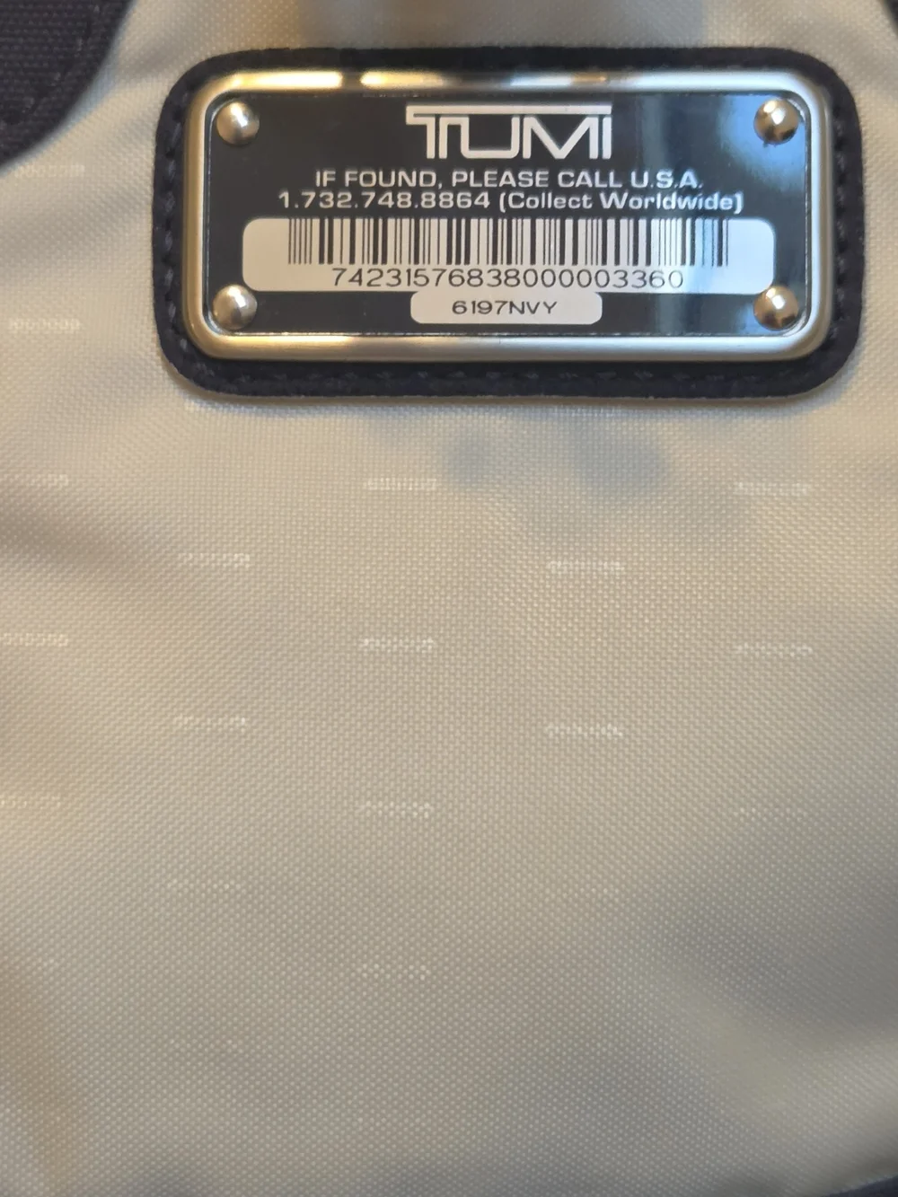 Tumi Waist  Belt Bag Perfect For Traveling Military Grade Thick Nylon Fabric